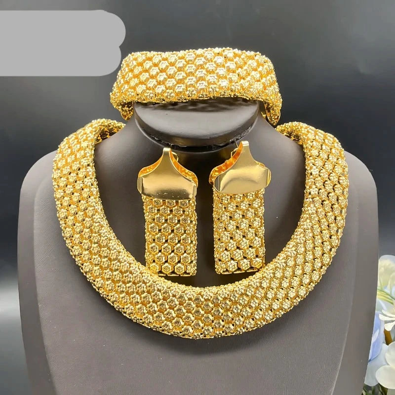 Trendy African Jewelry Set for Women