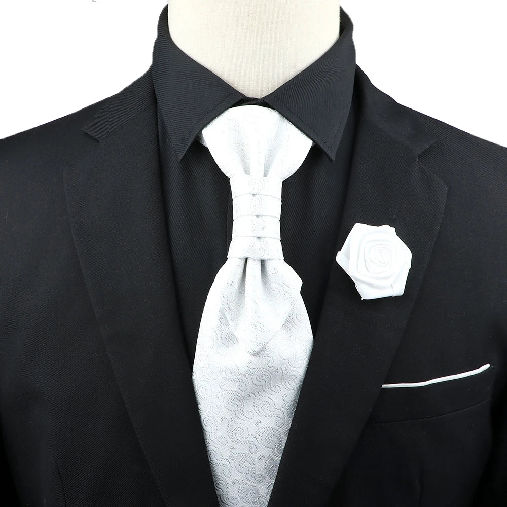 Paisley Tie & Brooch Set