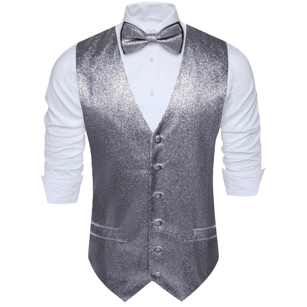 Silk Waistcoat Vest Set