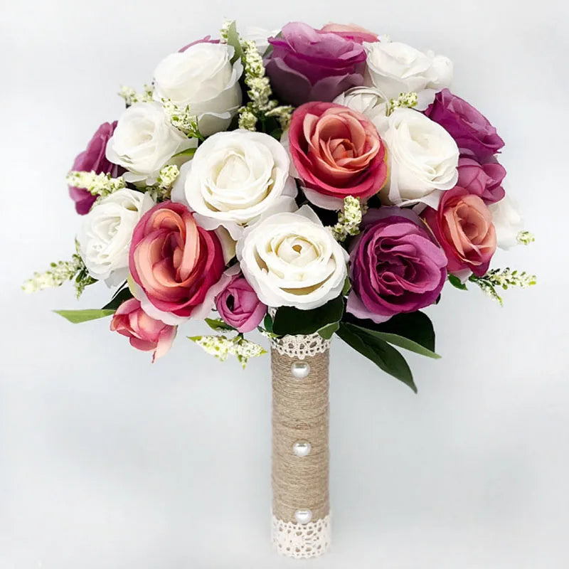 Bride Bridesmaid Wedding Bouquet