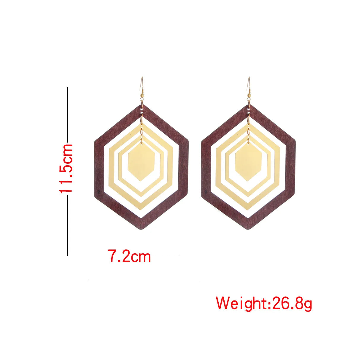 Quadrilateral Earrings