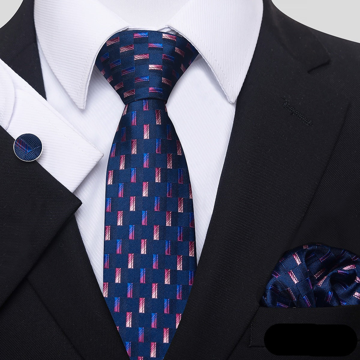 Classic Style Present Tie Set