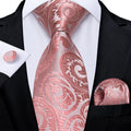 Men Pink Ties