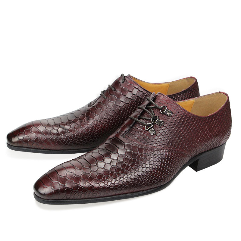 Luxury Oxfords Genuine Leather Shoes