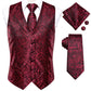 Silk Men's Vests Tie Set