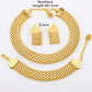 Dubai Hollow Jewelry Set