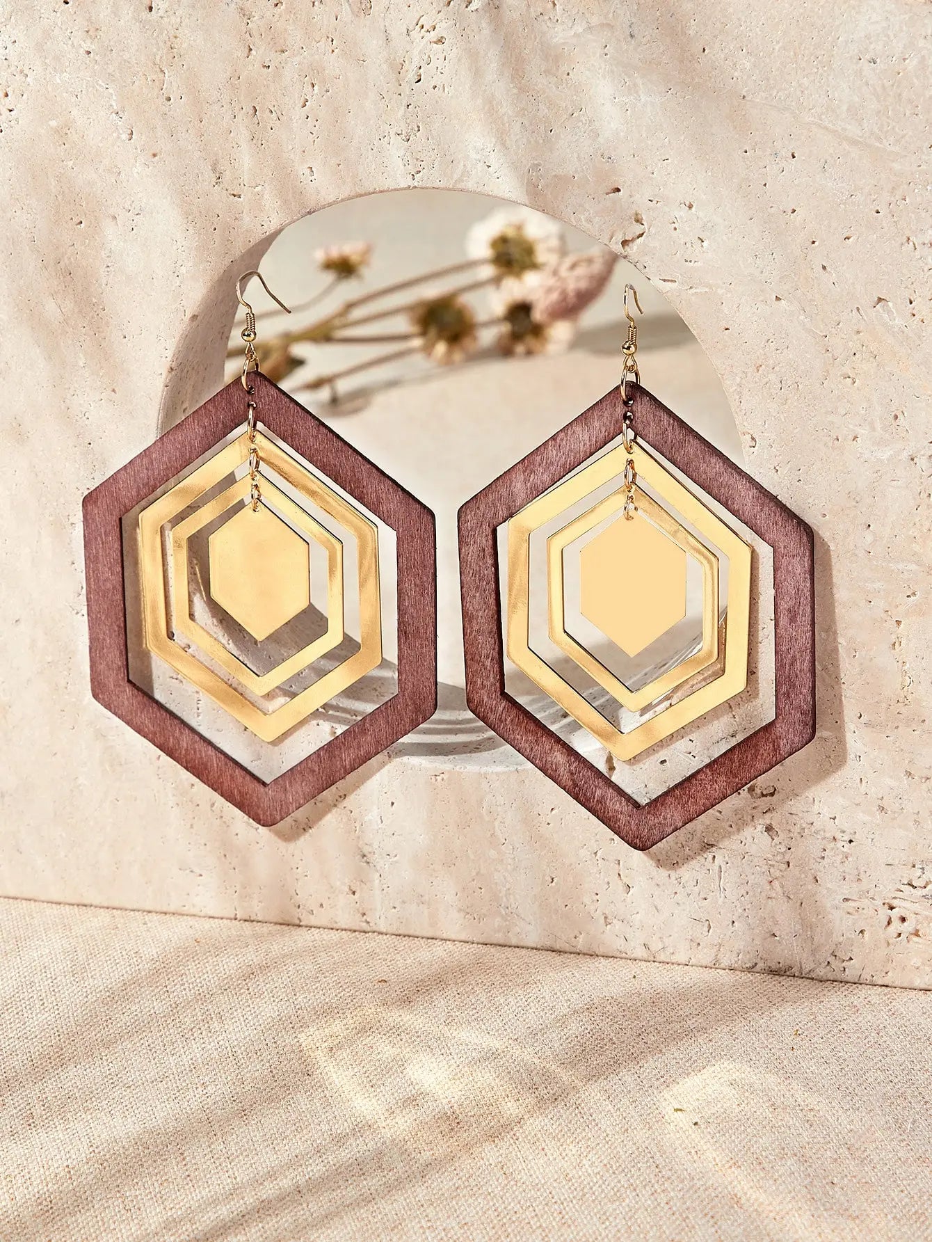 Quadrilateral Earrings