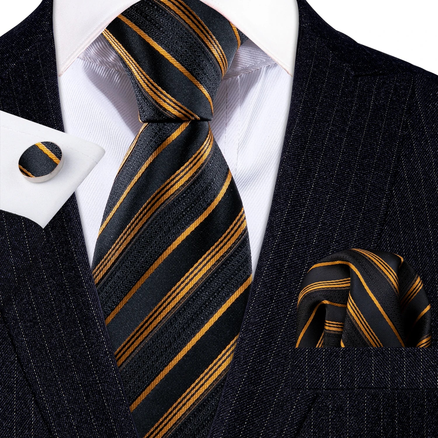 Jacquard Silk Men's Tie Set