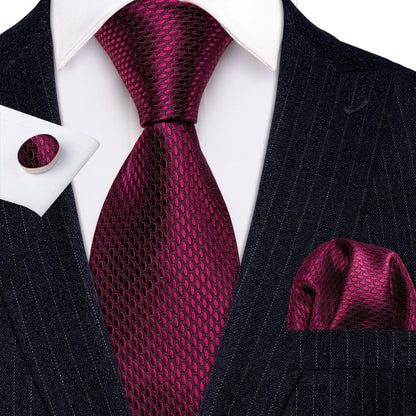 Exquisite Fashion Silk Men Tie Set