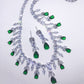 Emerald Bridal Jewelry Sets