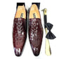 Italian Men's Genuine Leather Shoes