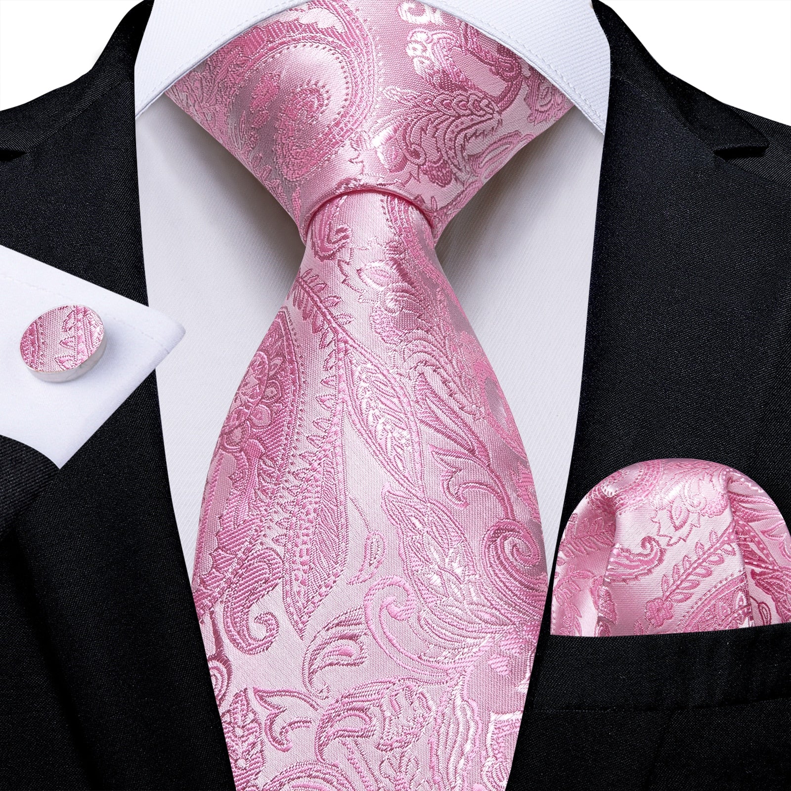Men Pink Ties