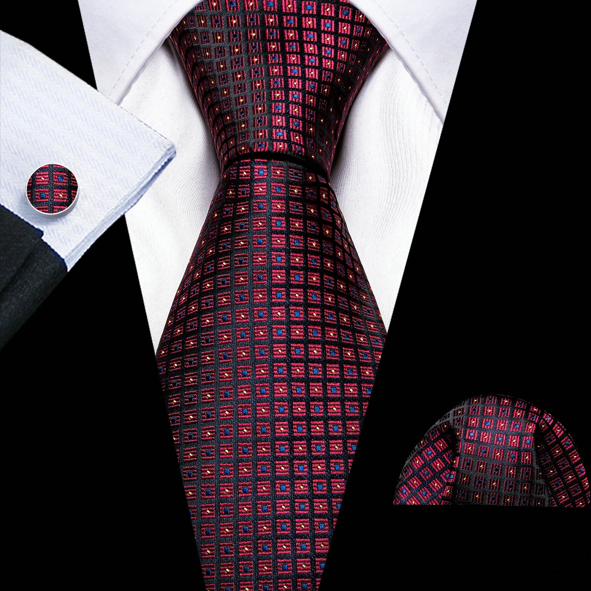 Luxurious Silk Tie Set