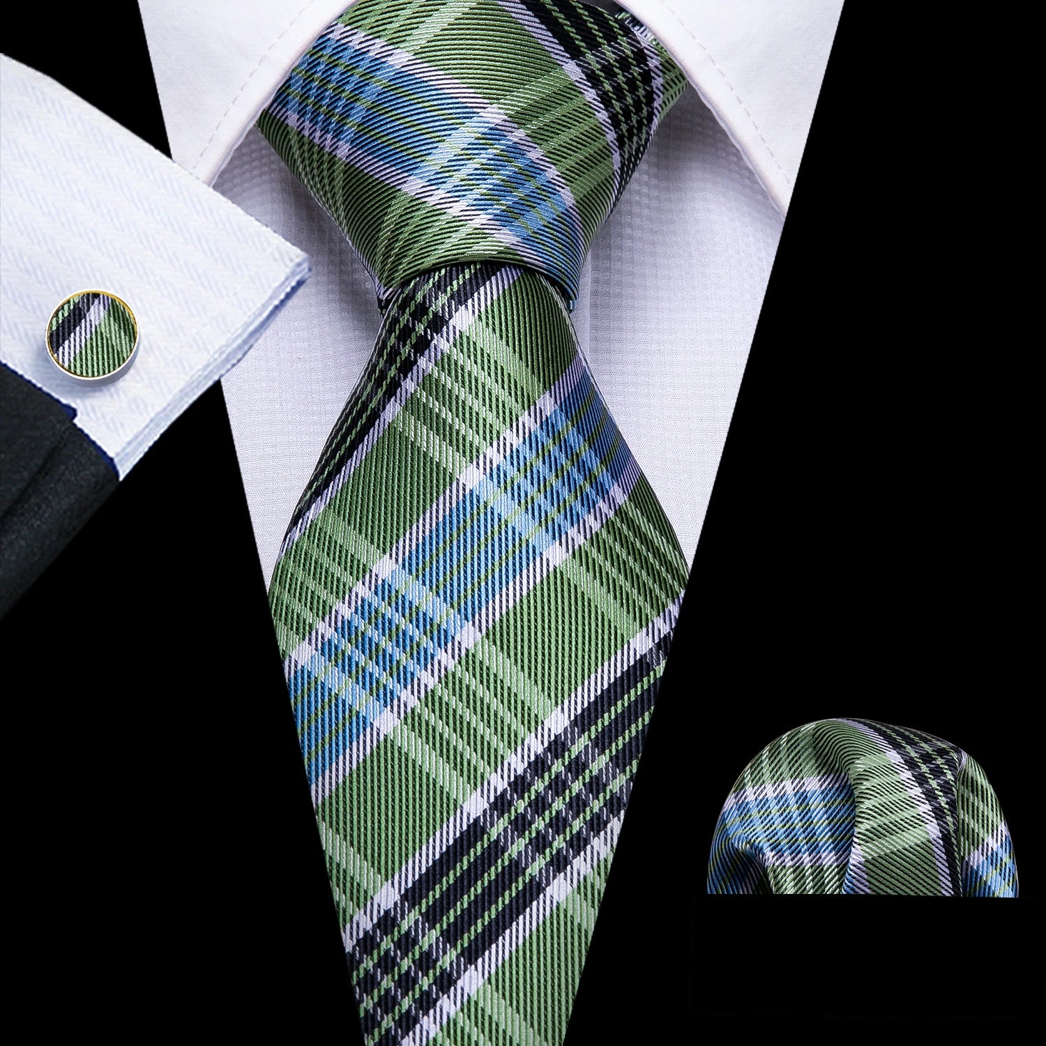 Luxurious Silk Tie Set
