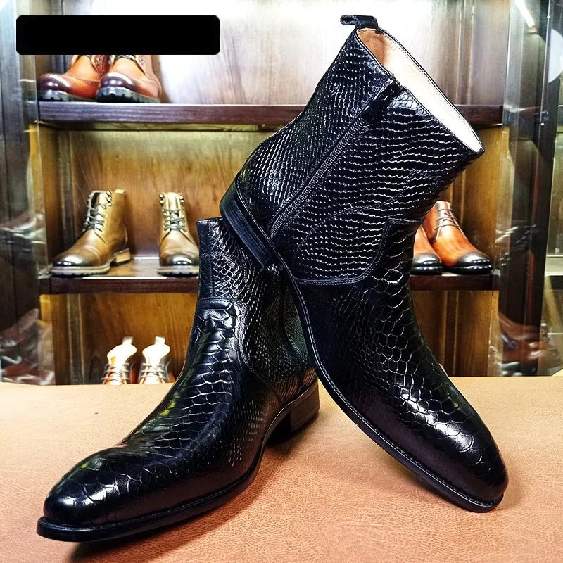 Luxury Men's Ankle Boots