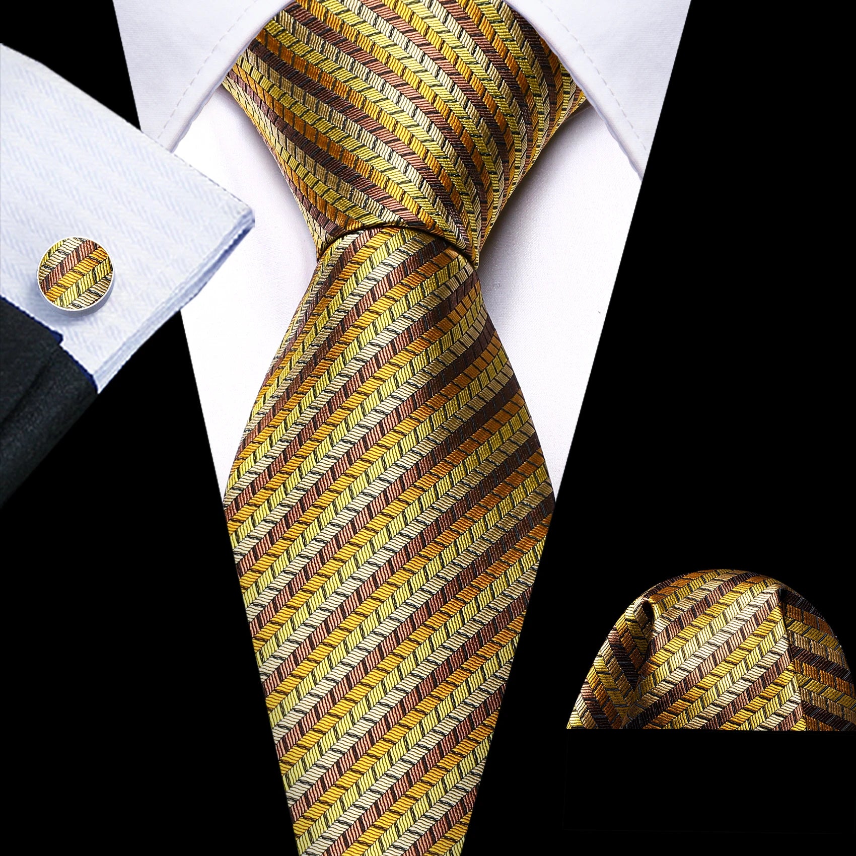 Silk Men's Tie Set