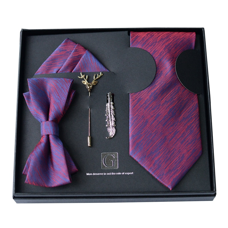 Luxury Gift Box Tie Set