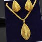 African Gold Jewelry Necklace Set
