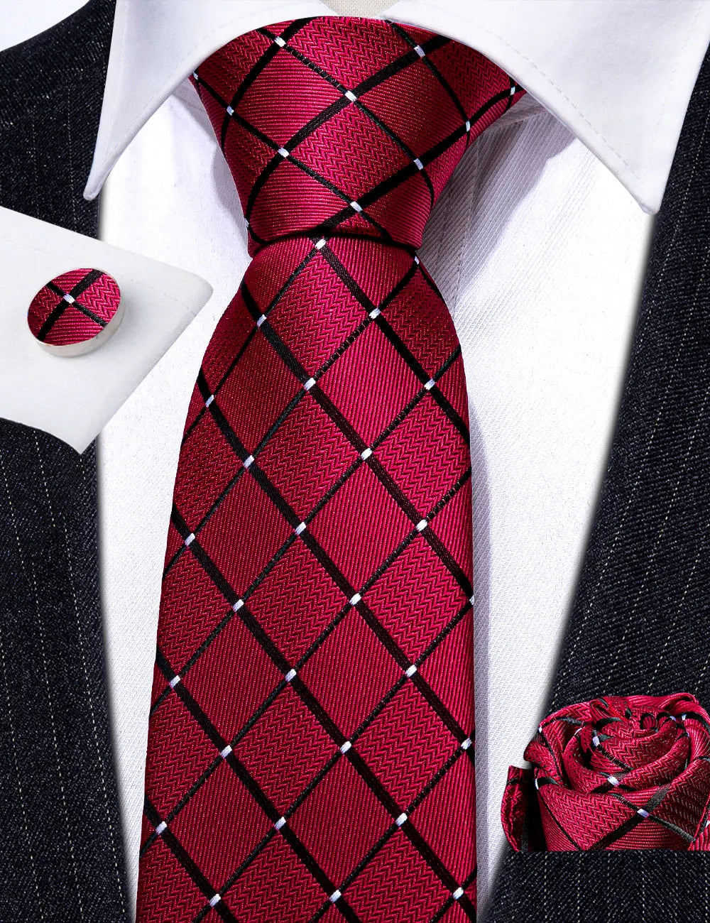 Luxurious Silk Tie Set