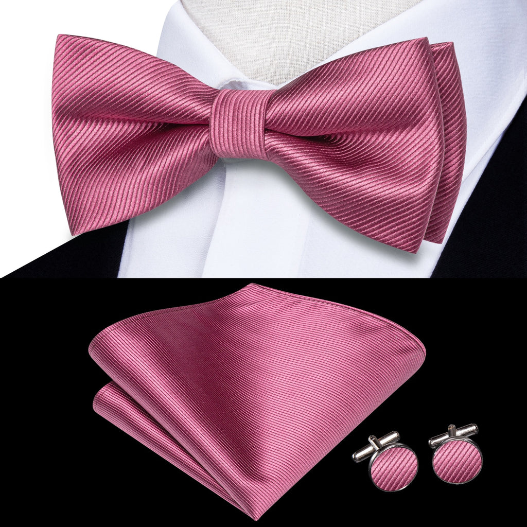 Bowtie Jacquard Adult Bow Tie Set