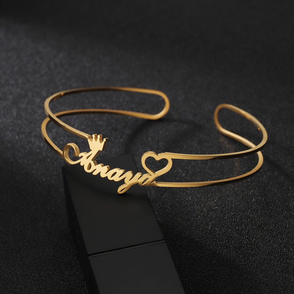 Customized Letter Name Bracelet