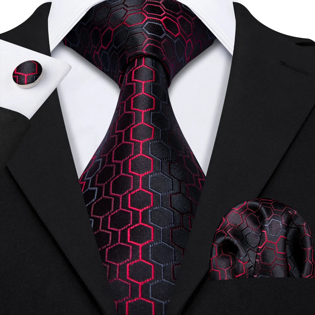 Jacquard Silk Men's Tie Set