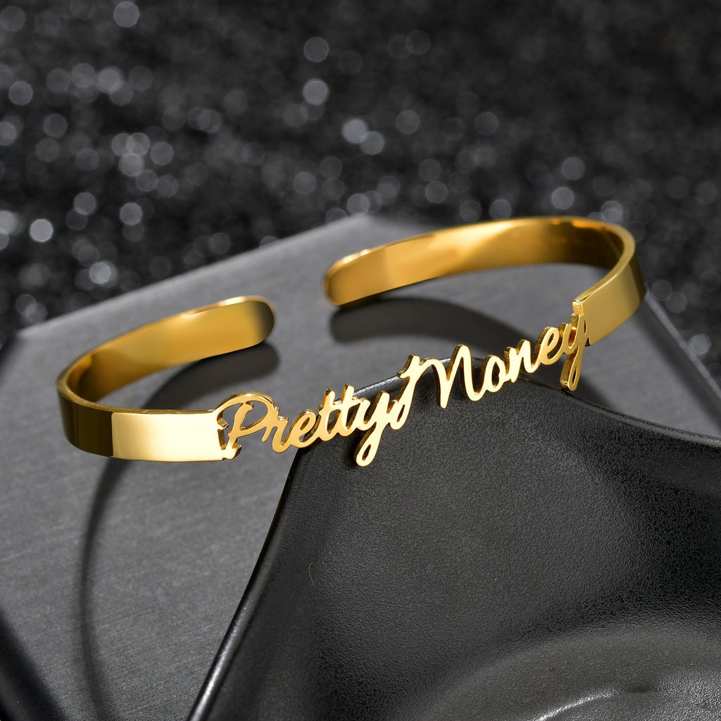 Customized Letter Name Bracelet