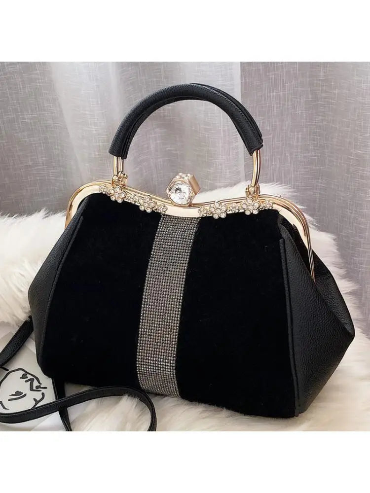 Imperial Black Lady Handbag