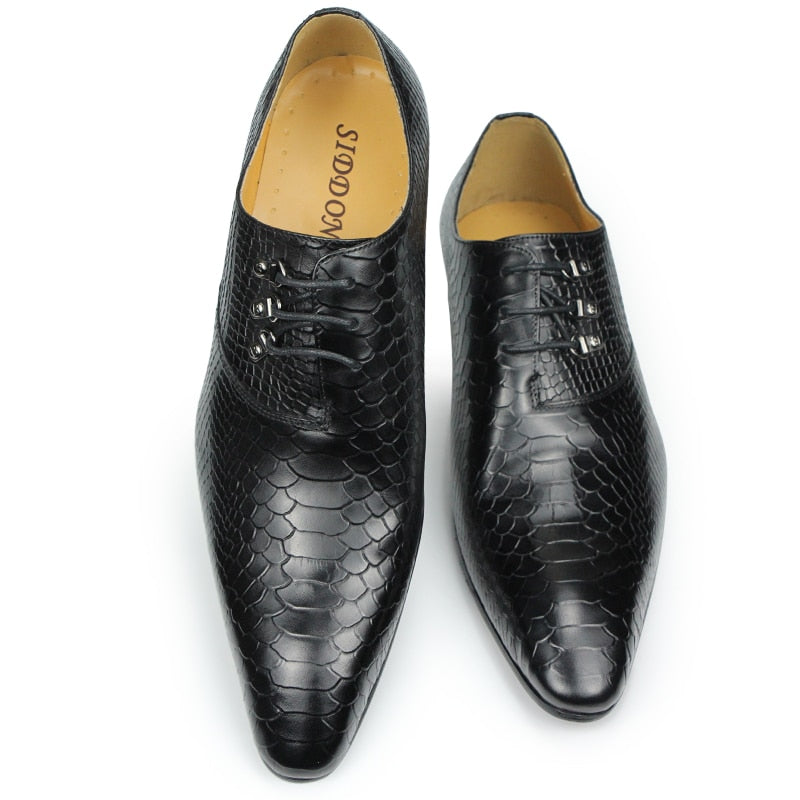 Luxury Oxfords Genuine Leather Shoes