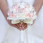 Silk Flowers Wedding Bouquet