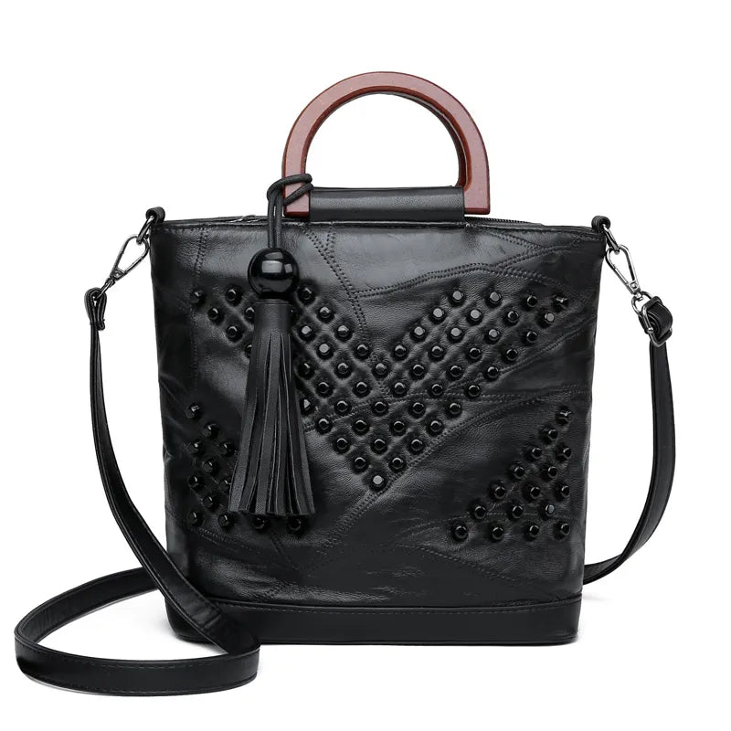 Women's Luxury Rivet Bag