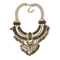 Large Collar Statement Gypsy Necklace