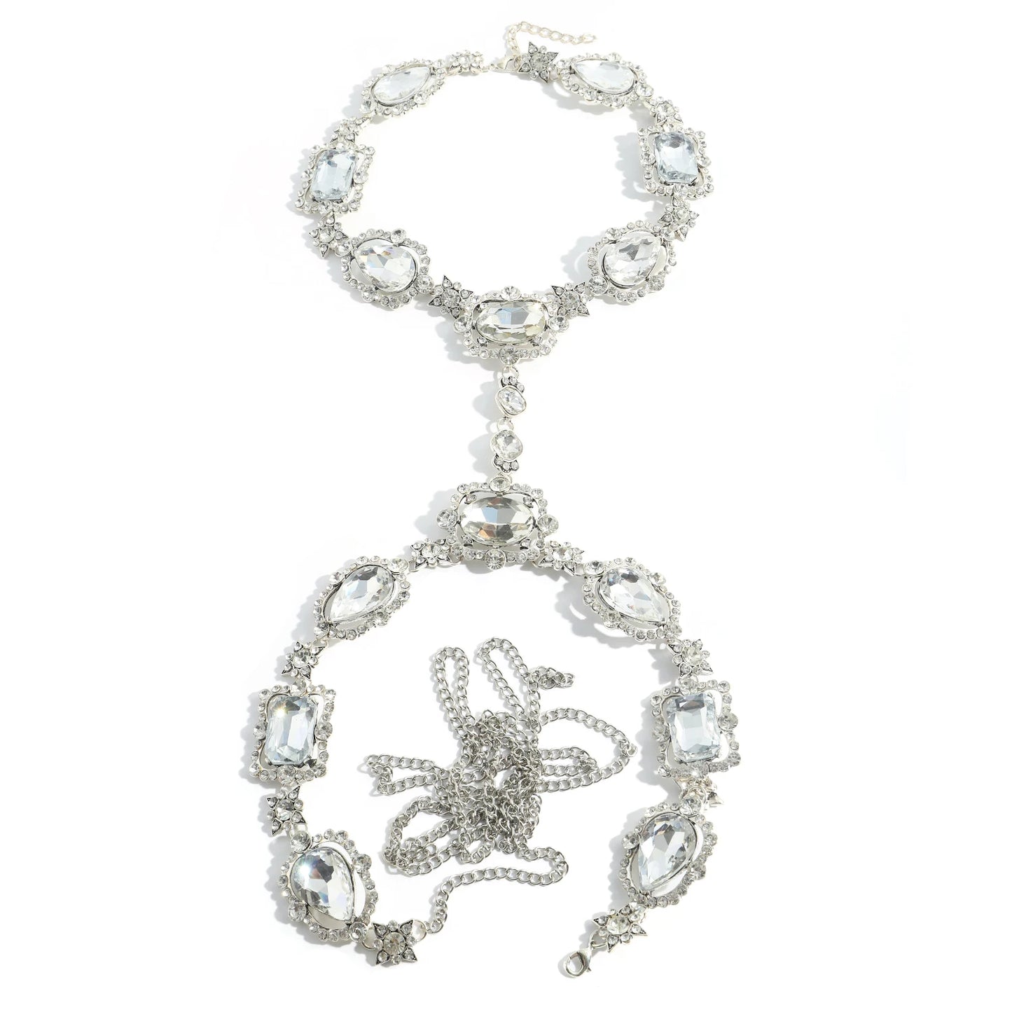 Austrian Crystal Glass Choker Necklace