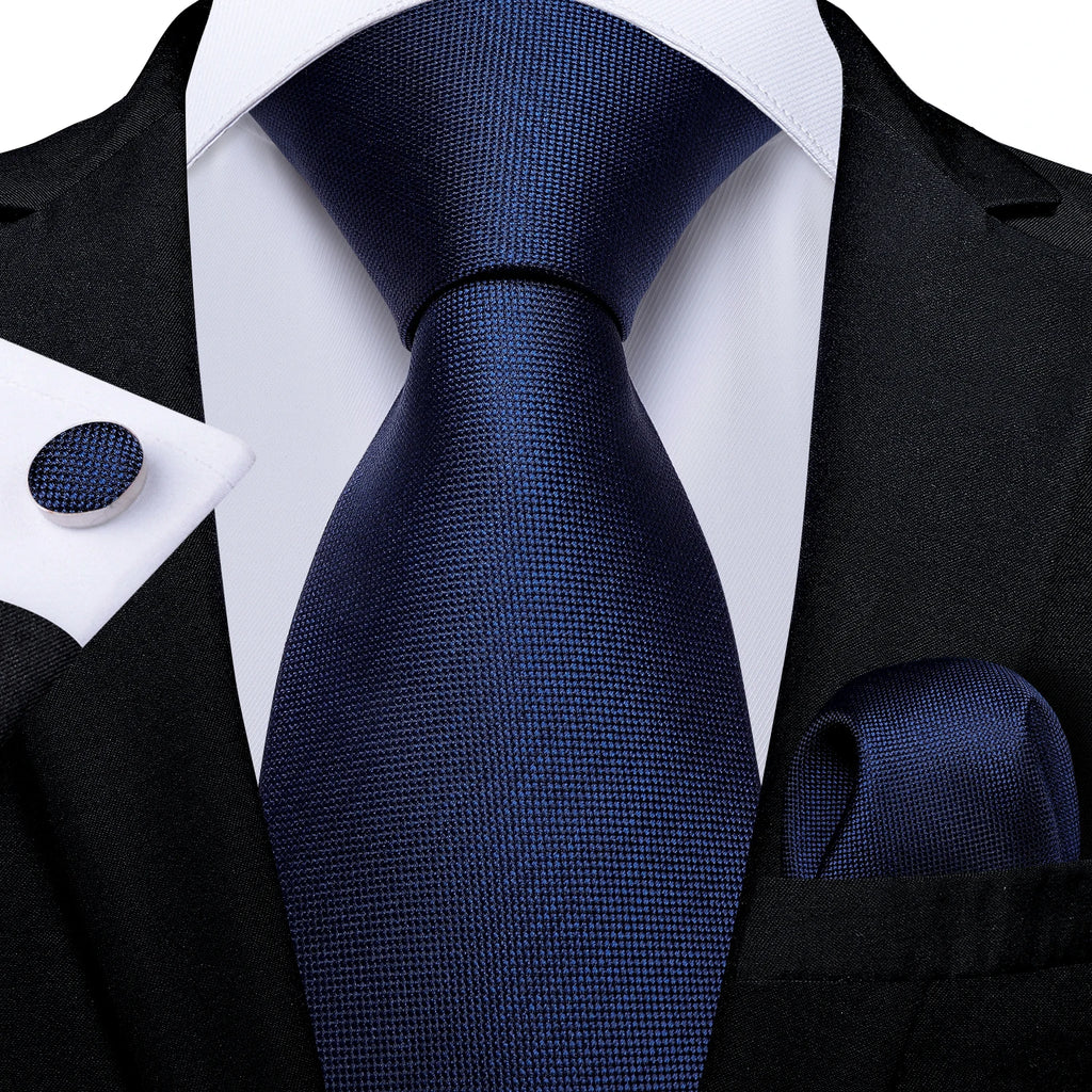 Men's Royal Blue Tie Set