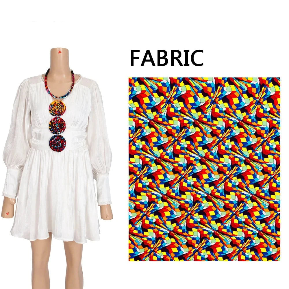 African Long Necklace