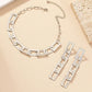 Collar Chain Jewelry Set