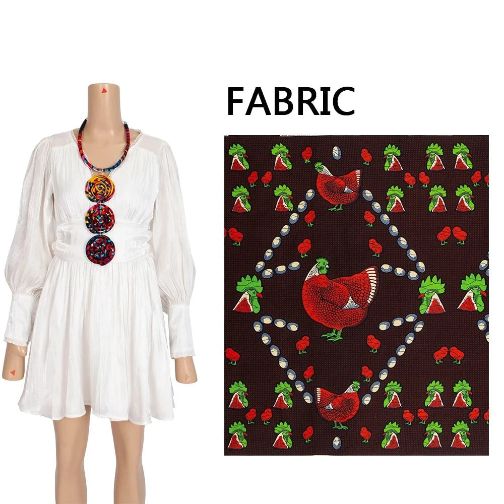 African Long Necklace