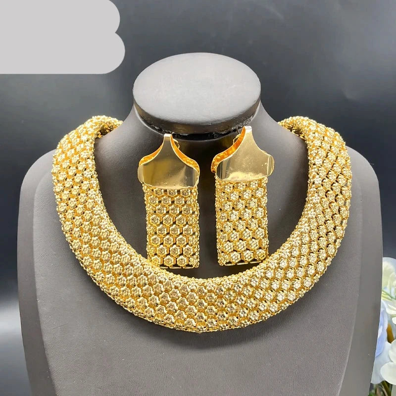 Trendy African Jewelry Set for Women