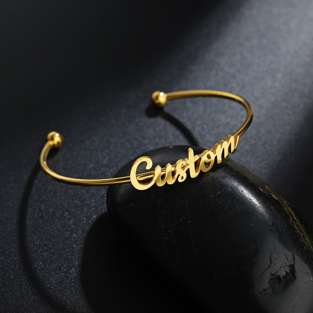 Customized Letter Name Bracelet