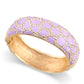 44756604846211Rhinestones Enamel Colorful Cuff Bangle