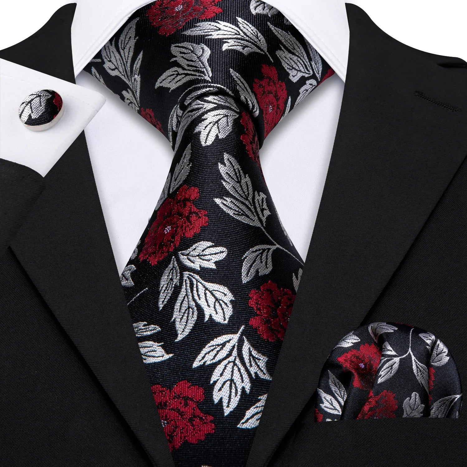 Jacquard Silk Men's Tie Set