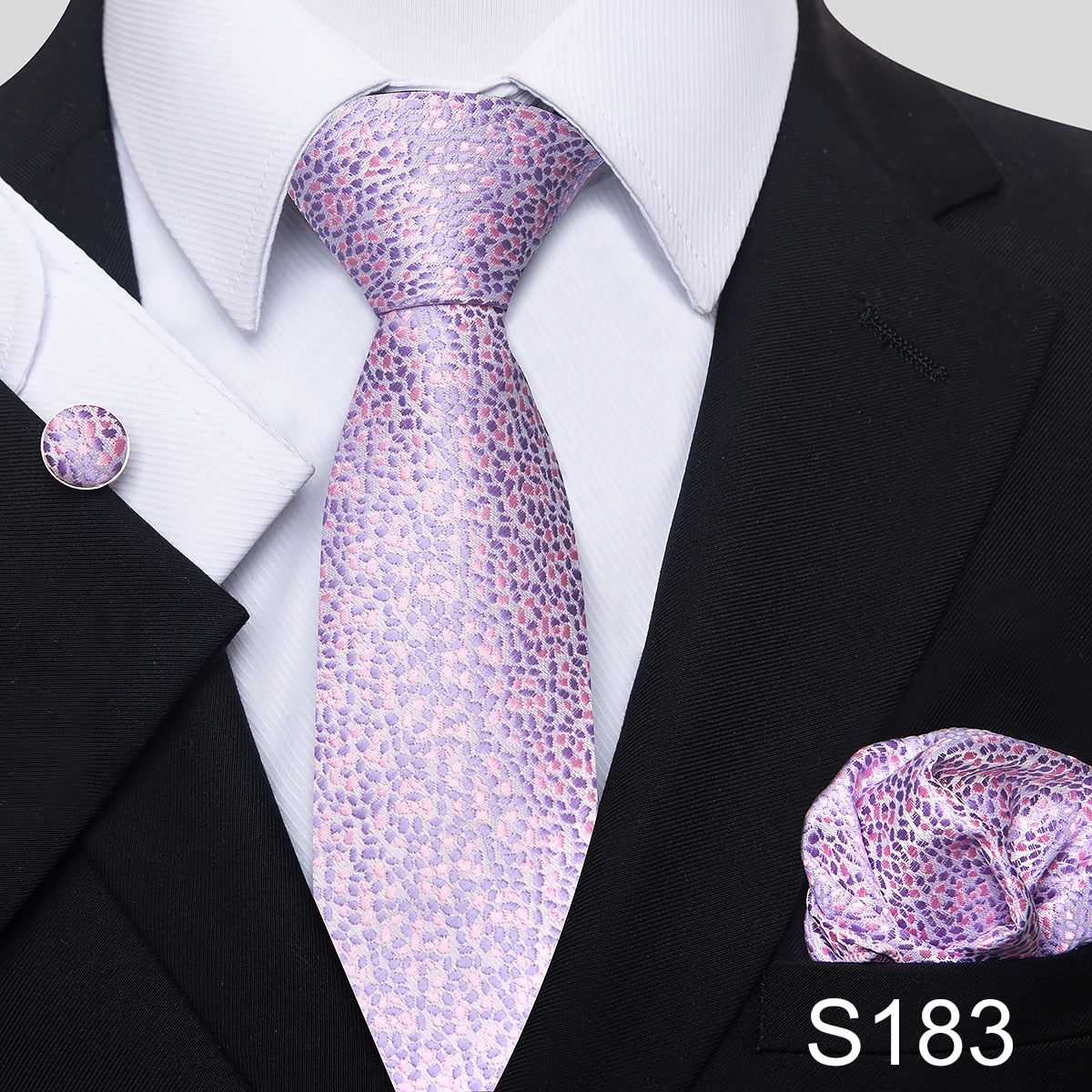 Classic Style Present Tie Set