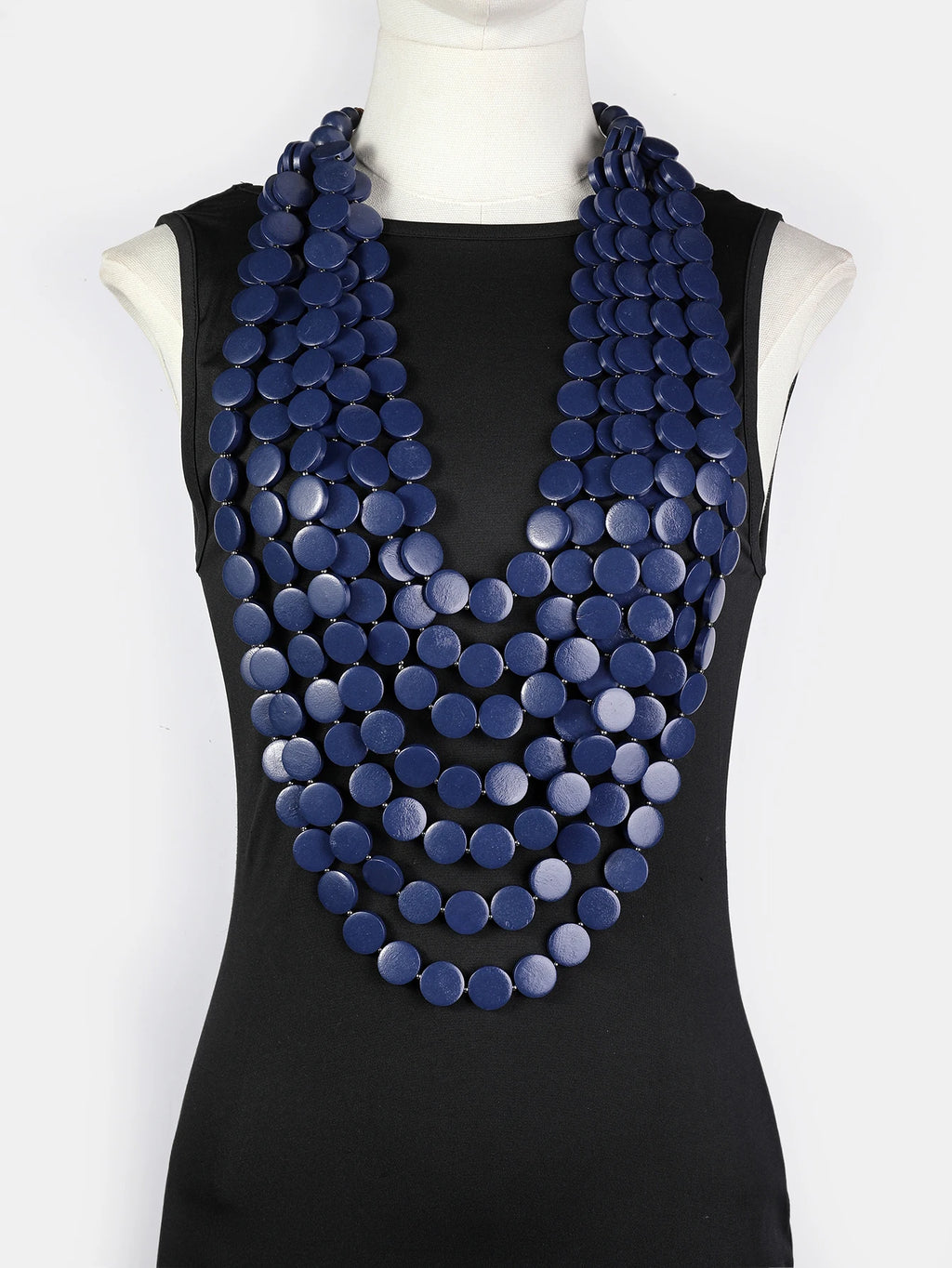 Wooden Chips African Necklace