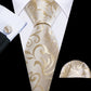 Black Gold Pink Neck Tie Set