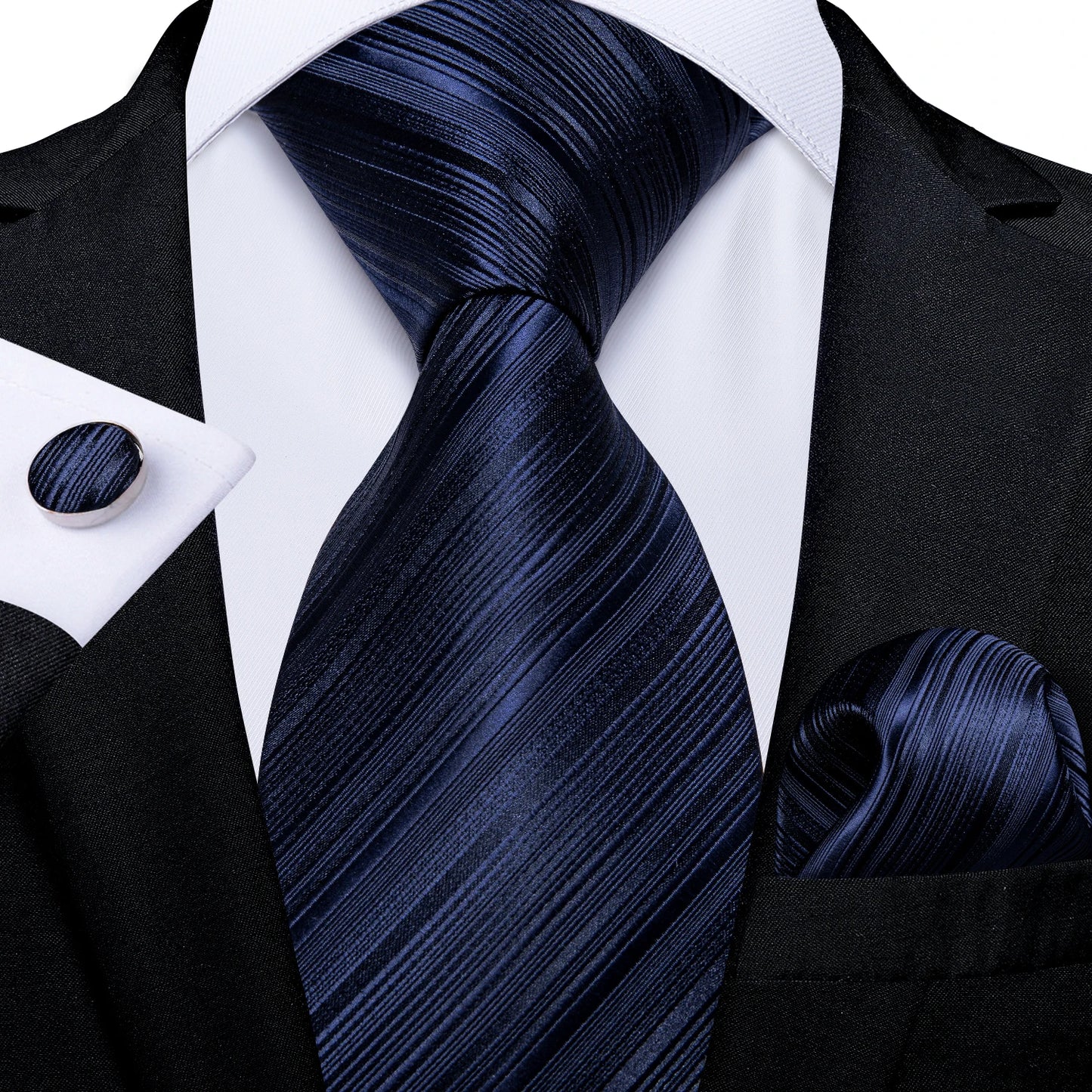 Men's Royal Blue Tie Set