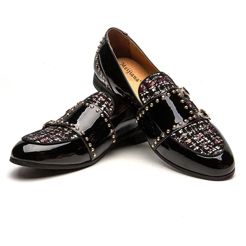 Moccasin-style Slip-on Flat Loafers