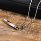 Mobius Bar Pendant Necklace