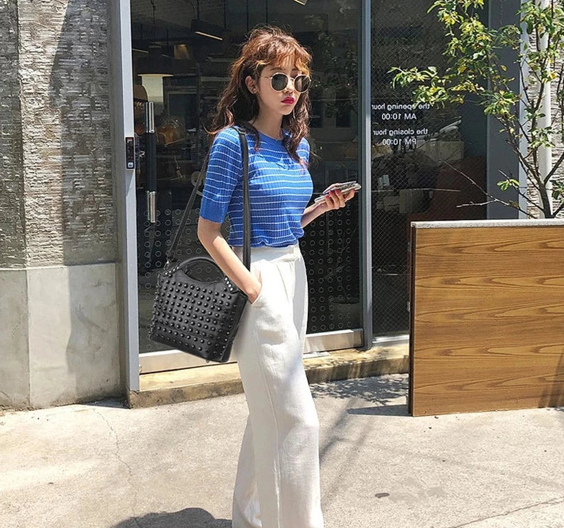 Women's Luxury Rivet Bag