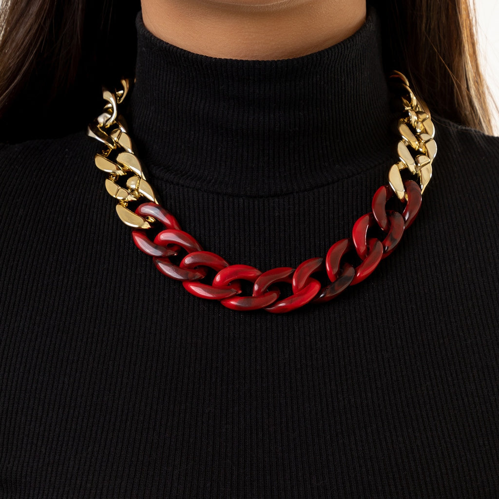 Thick-Chain Fashion Glamour Jewelry