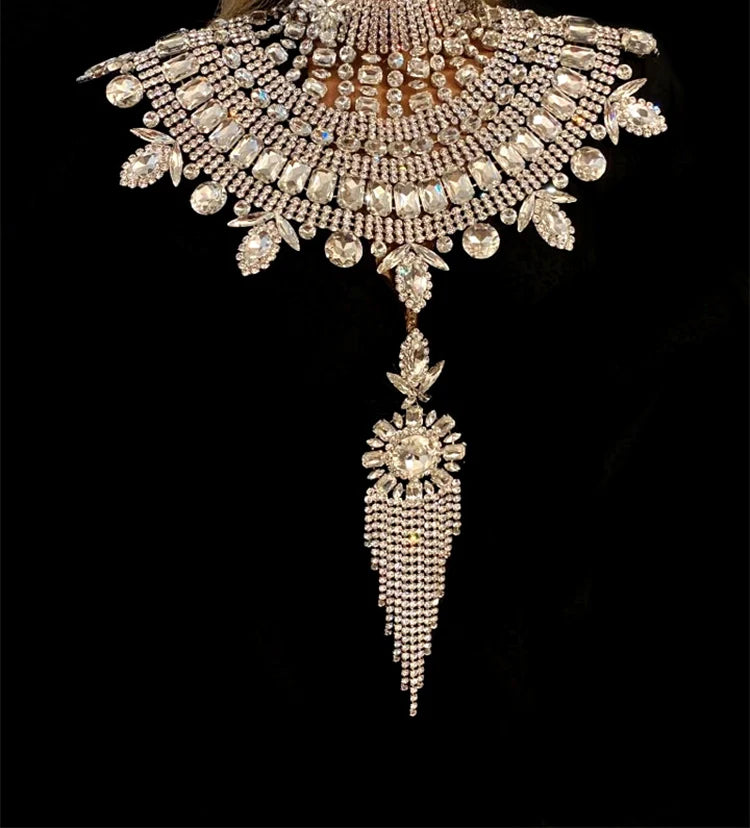 Gorgeous Glass Strass Necklace